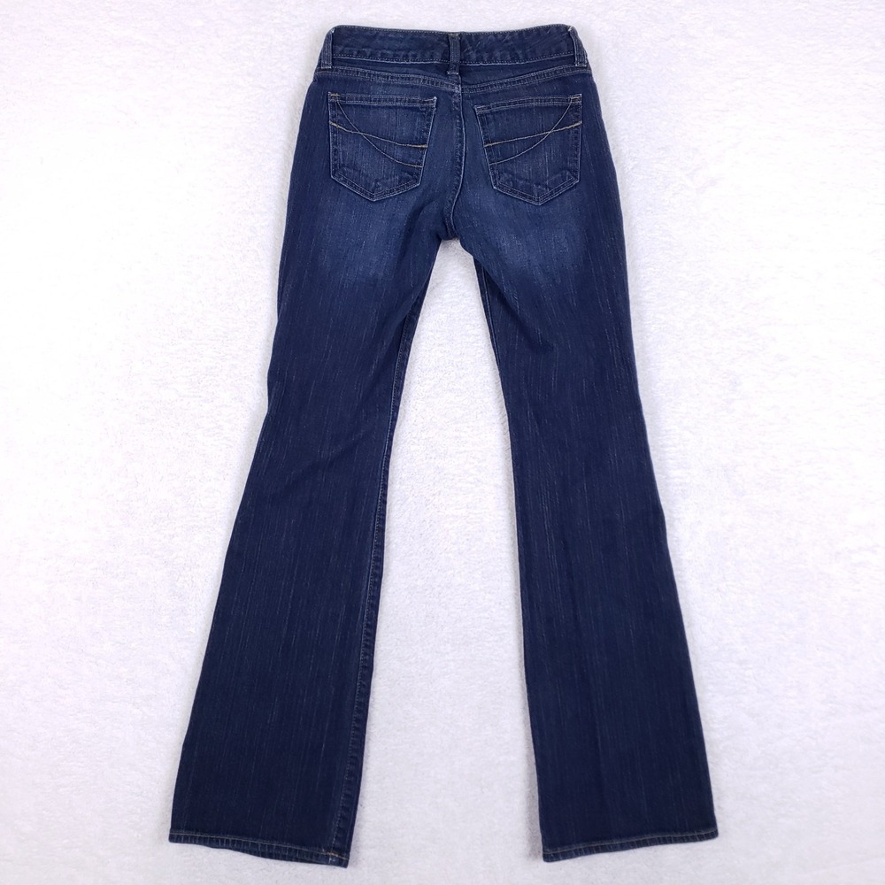 GAP Curvy Flare Jeans‎ Women's 1R Dark Wash Stretch Denim Retro Flare Fit - Picture 8 of 9